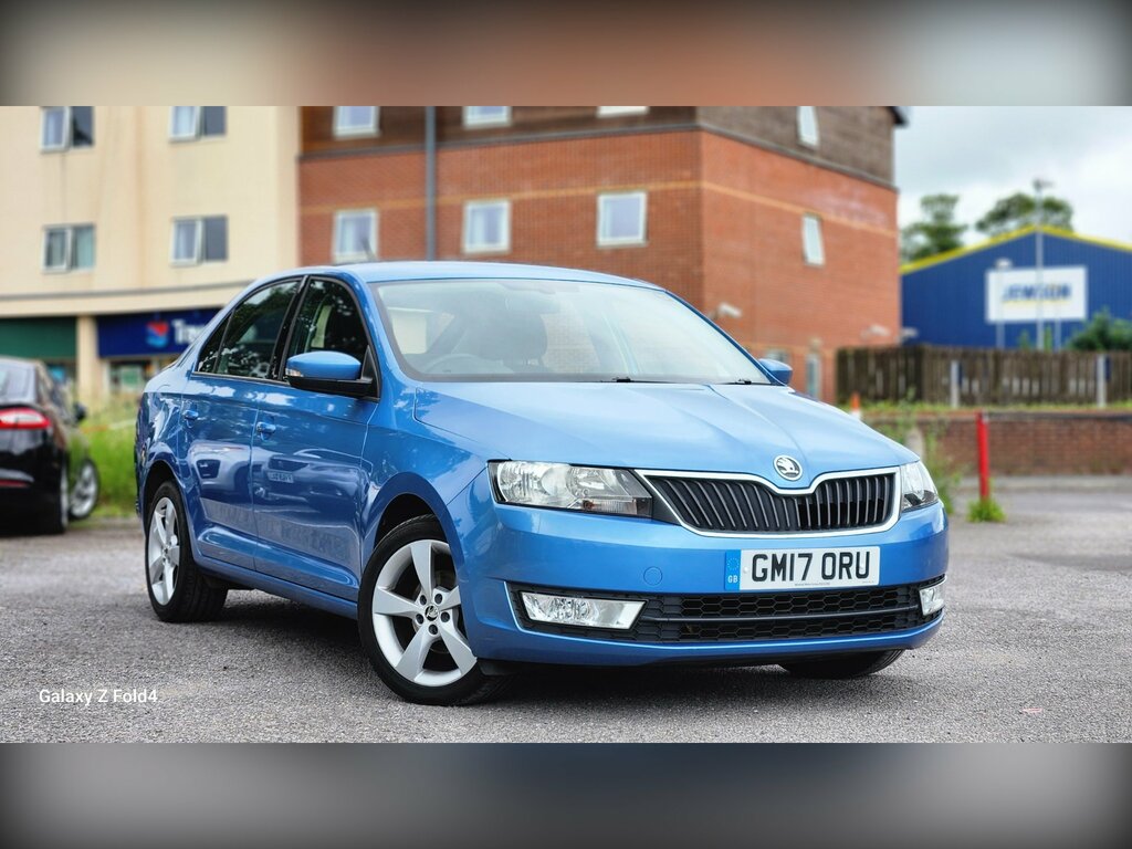 Skoda Rapid 1.4 Tdi Se L Hatchback Euro 6 S Blue