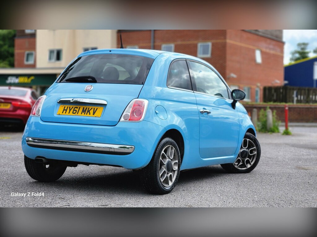 Fiat 500 0.9 Twinair Lounge Hatchback Eur Blue #3