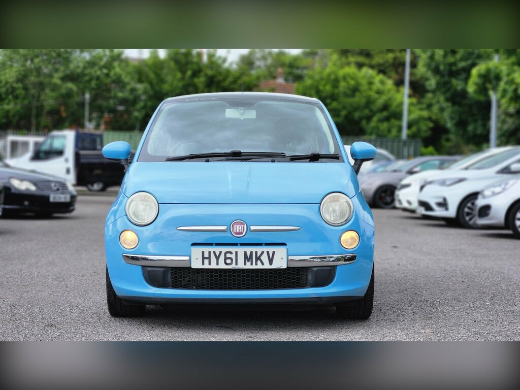 Fiat 500 Hatchback White #8