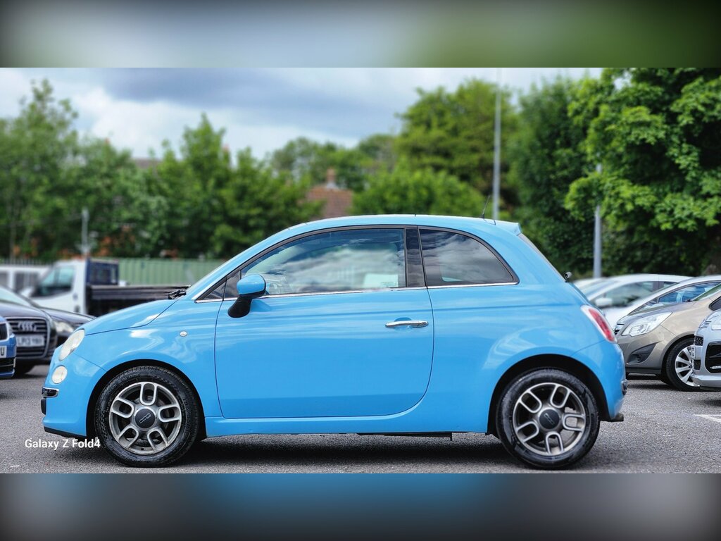 Fiat 500 0.9 Twinair Lounge Hatchback Eur Blue #6