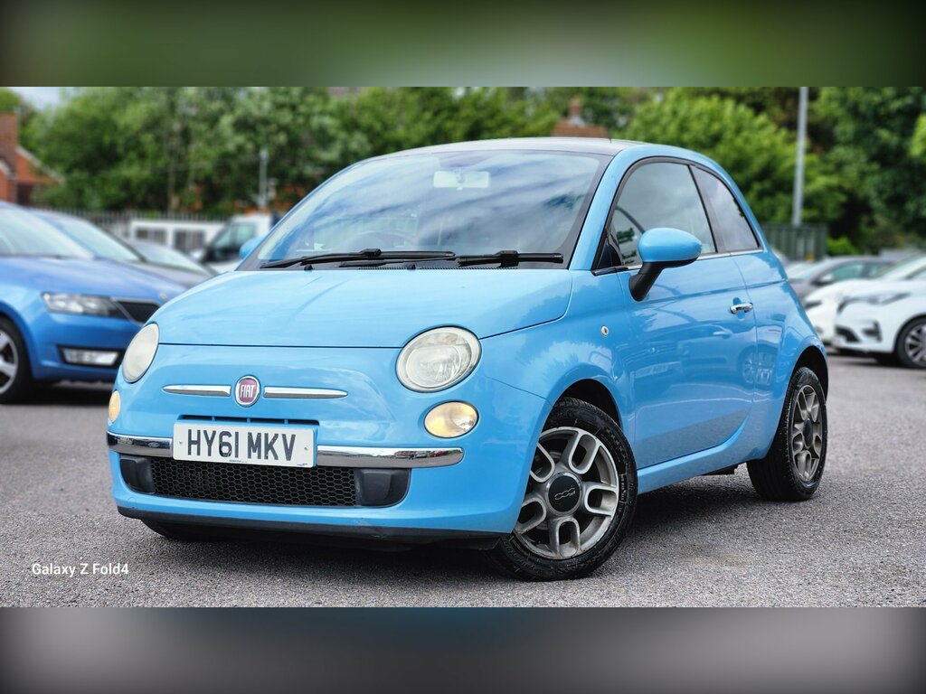 Fiat 500 0.9 Twinair Lounge Hatchback Eur Blue #2
