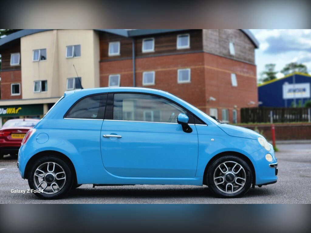 Fiat 500 0.9 Twinair Lounge Hatchback Eur Blue #5