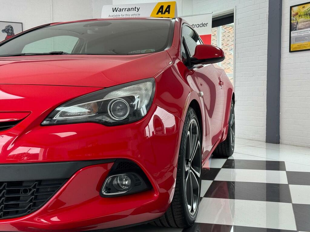 Vauxhall Astra GTC Coupe 1.6I Turbo Limited Edition Euro 6 Ss Red #6