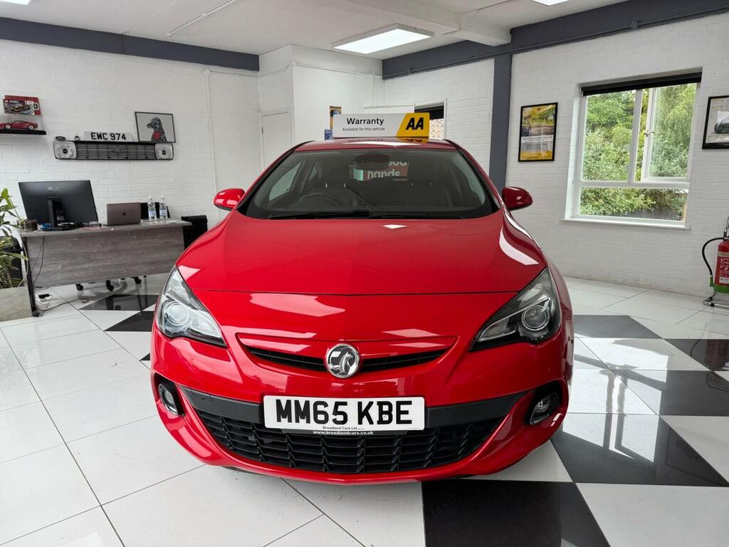 Vauxhall Astra GTC Coupe 1.6I Turbo Limited Edition Euro 6 Ss Red #2