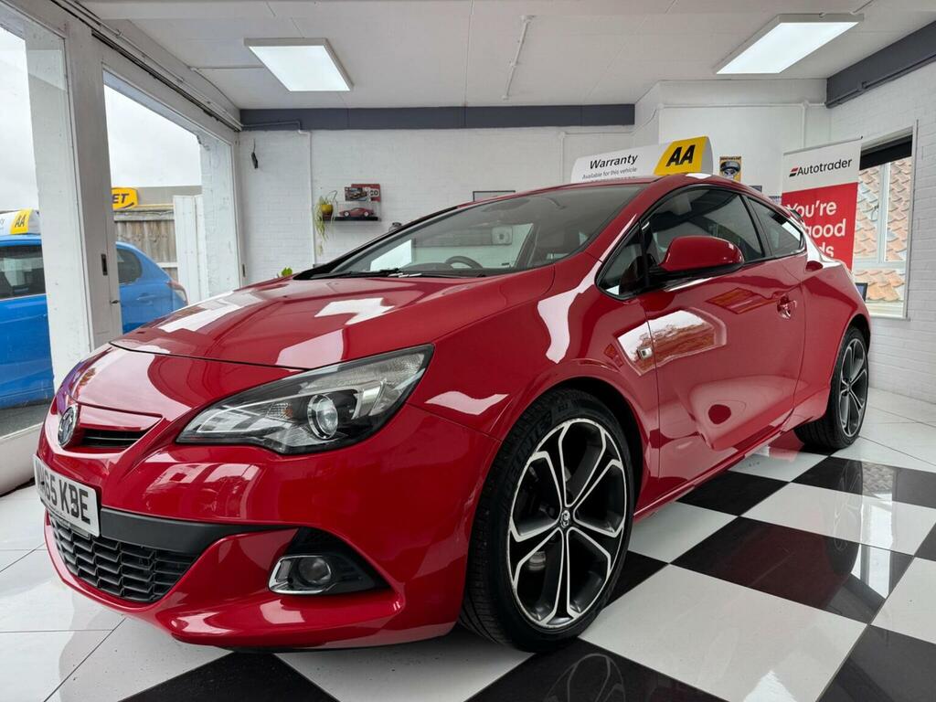 Vauxhall Astra GTC Coupe 1.6I Turbo Limited Edition Euro 6 Ss Red #3
