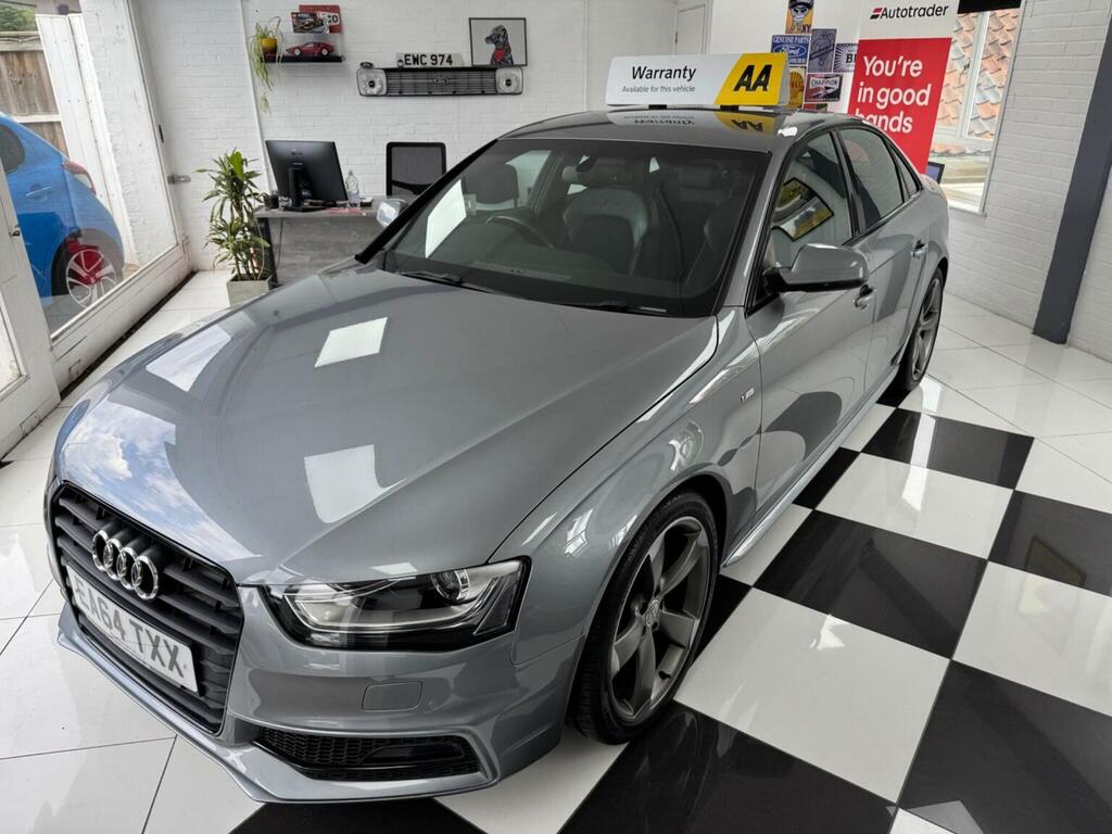 Audi A4 Saloon 2.0 Tdi Black Edition Multitronic Euro 5 S Grey #6