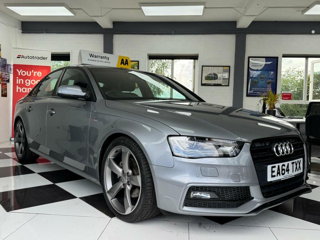 Audi A4 Saloon 2.0 Tdi Black Edition Multitronic Euro 5 S Grey