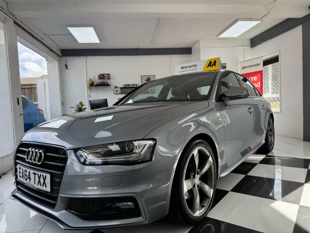 Audi A4 Saloon 2.0 Tdi Black Edition Multitronic Euro 5 S Grey #3