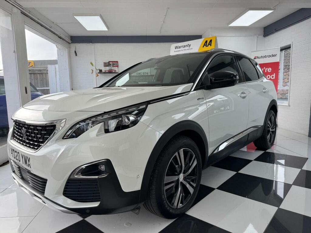 Peugeot 3008 1.5 Bluehdi Gt Line Eat Euro 6 Ss White #4