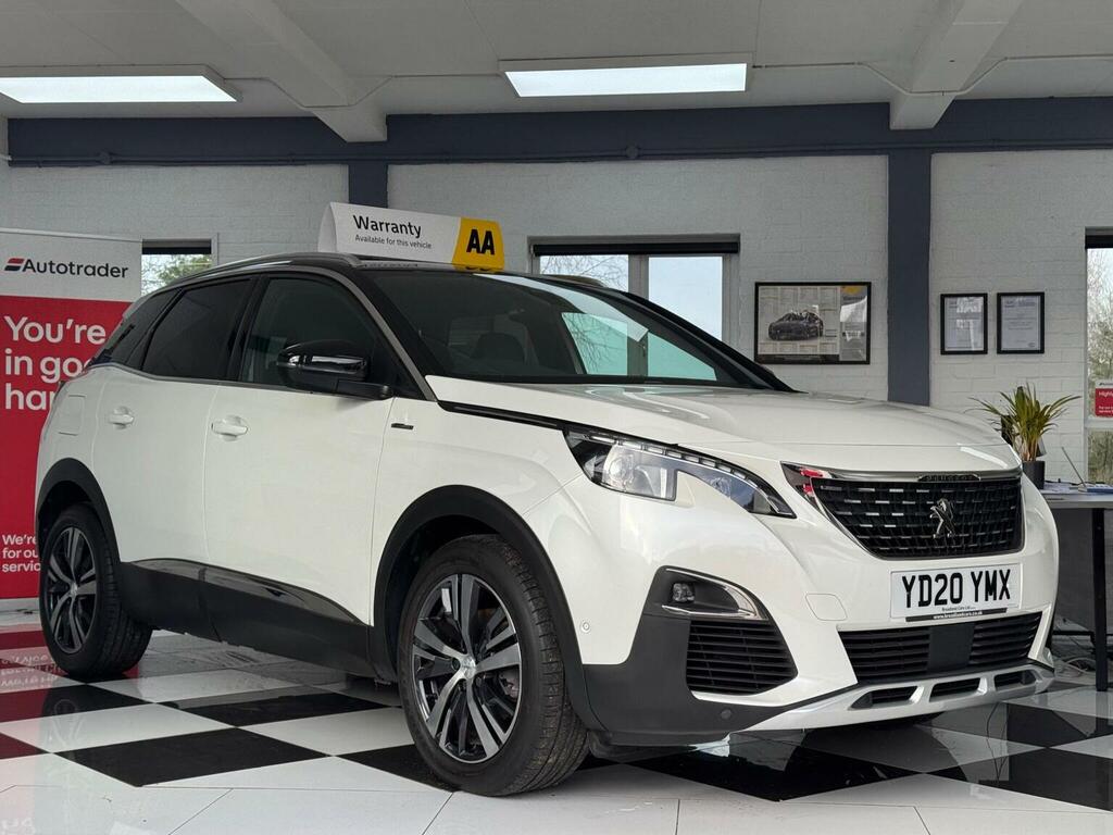 Peugeot 3008 1.5 Bluehdi Gt Line Eat Euro 6 Ss White