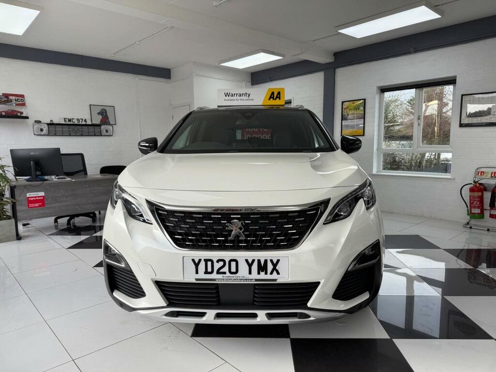 Peugeot 3008 1.5 Bluehdi Gt Line Eat Euro 6 Ss White #2
