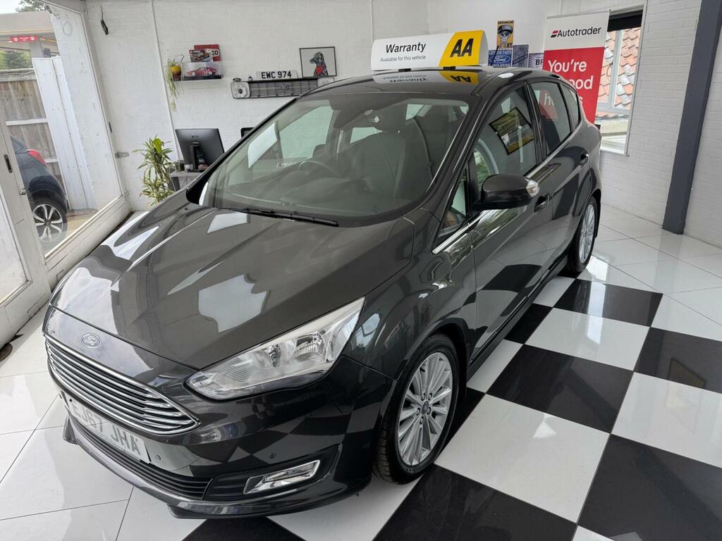 Ford C-Max 1.5 Tdci Titanium Powershift Euro 6 Ss Grey #2