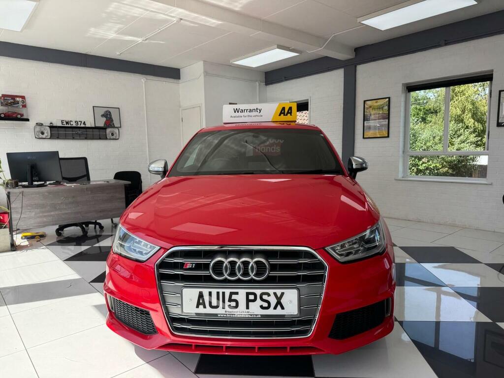 Audi S1 2.0 Tfsi Sportback Quattro Euro 6 Ss Red #2