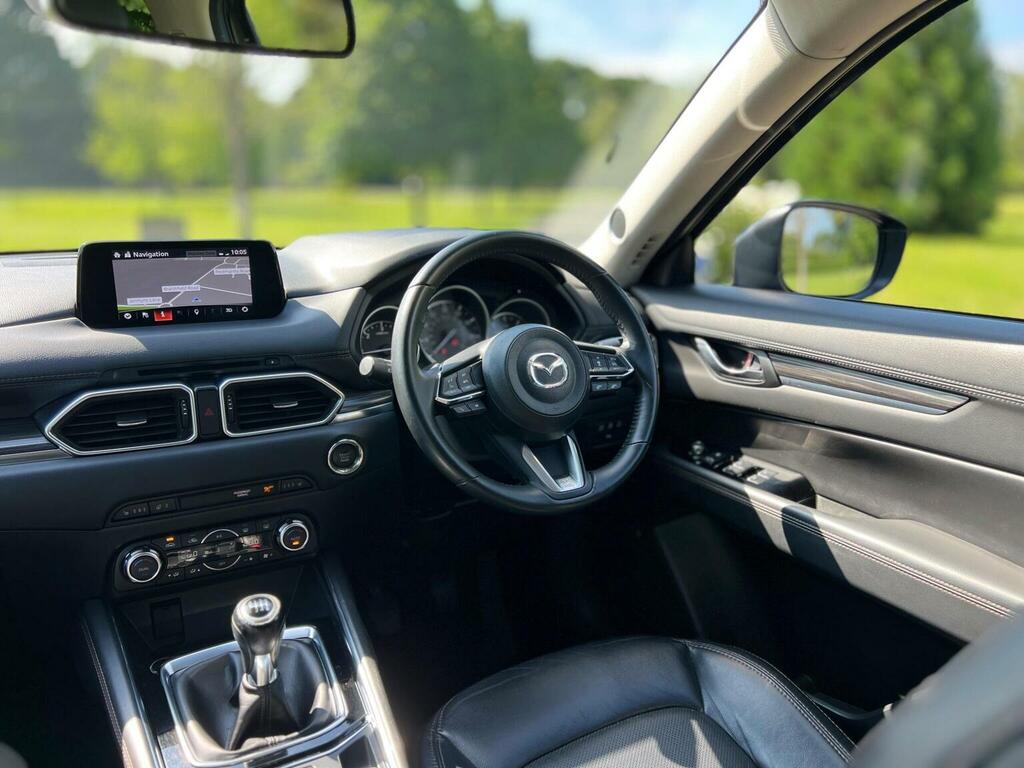Mazda CX-5 2.2 Skyactiv-d Sport Nav Euro 6 Ss 20186 GN68JKO Blue #2