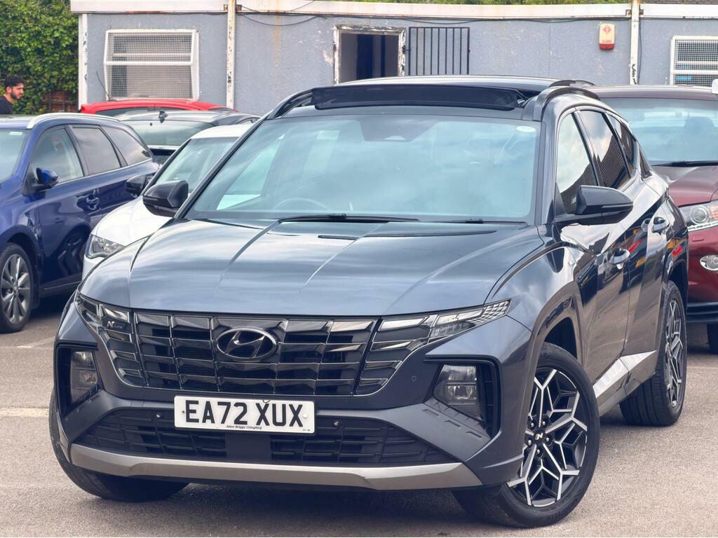 Hyundai Tucson 1.6 H T-gdi N Line S Euro 6 S S EA72XUX Grey #3