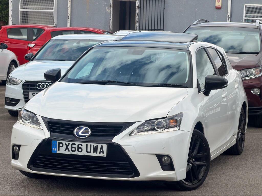 Lexus CT 1.8 200H Sport Cvt Euro 6 S S White #3