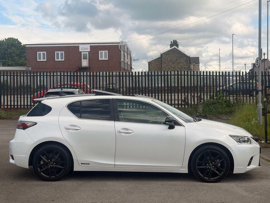 Lexus CT 1.8 200H Sport Cvt Euro 6 S S White #4
