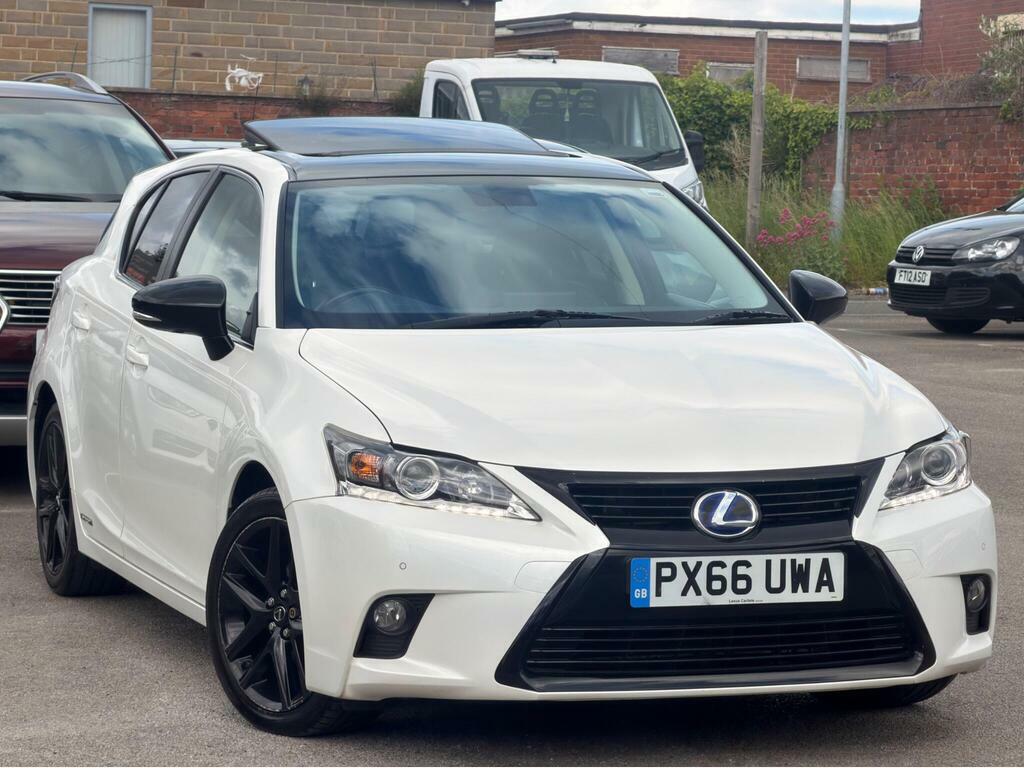 Lexus CT 1.8 200H Sport Cvt Euro 6 S S White