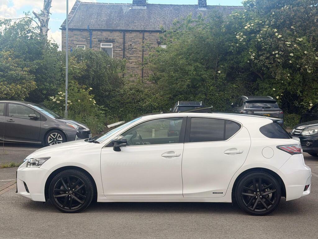 Lexus CT 1.8 200H Sport Cvt Euro 6 S S White #5