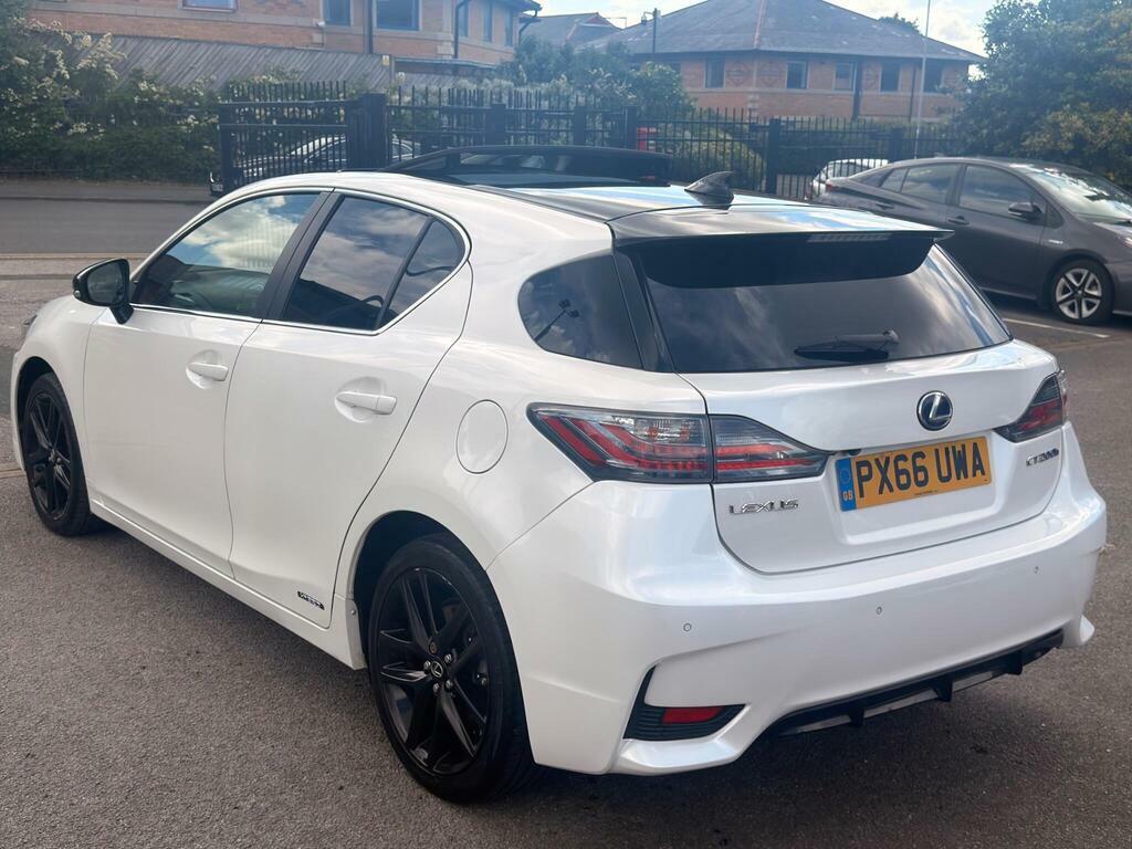 Lexus CT 1.8 200H Sport Cvt Euro 6 S S White #6