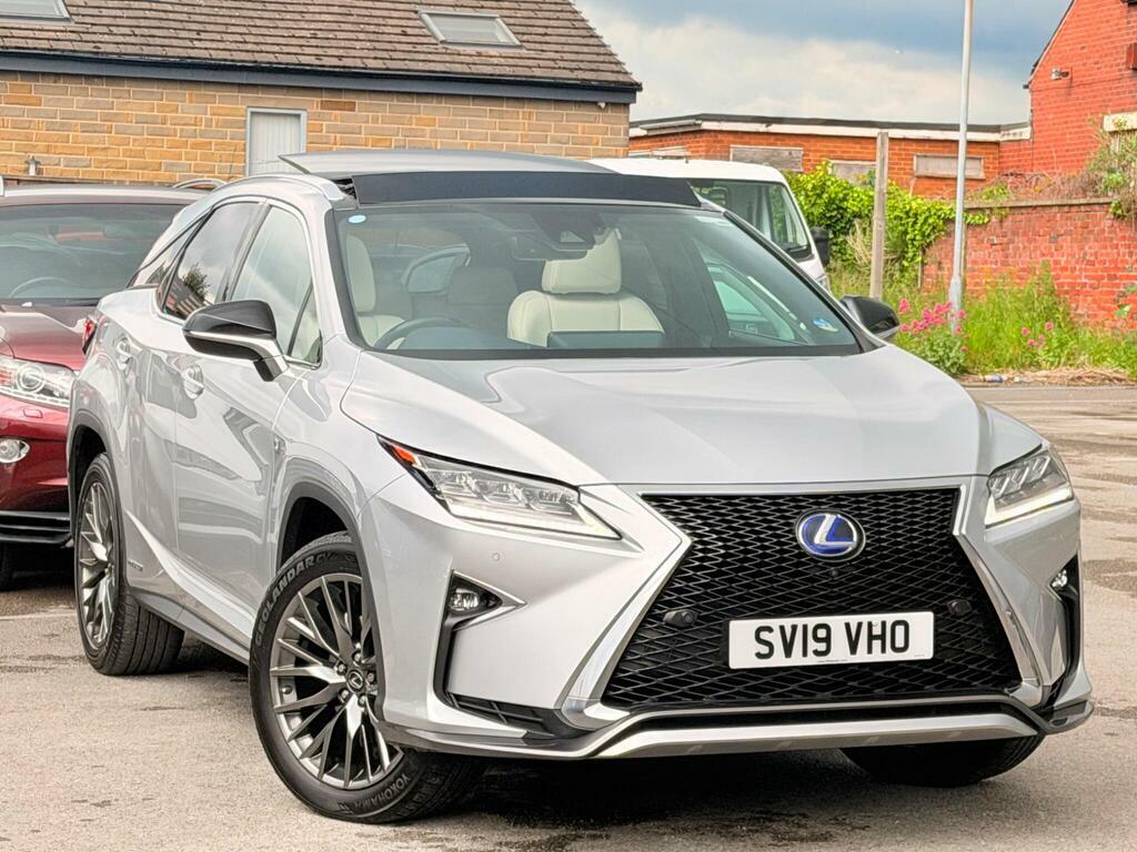 Lexus RX 3.5 450H V6 F Sport Suv Silver