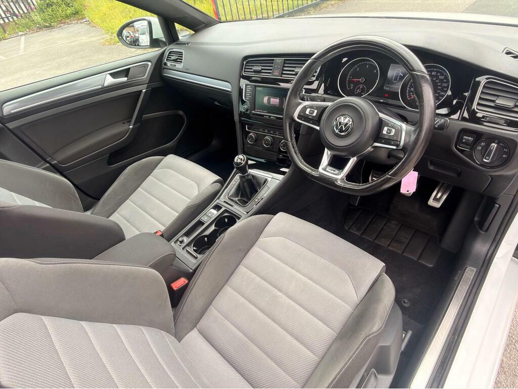 Volkswagen Golf Gt Tdi Bluemotion Technology White #14