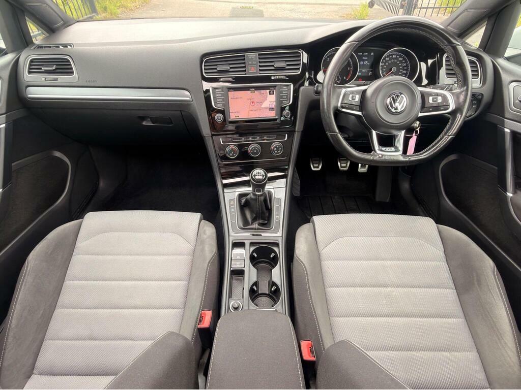 Volkswagen Golf Gt Tdi Bluemotion Technology White #9