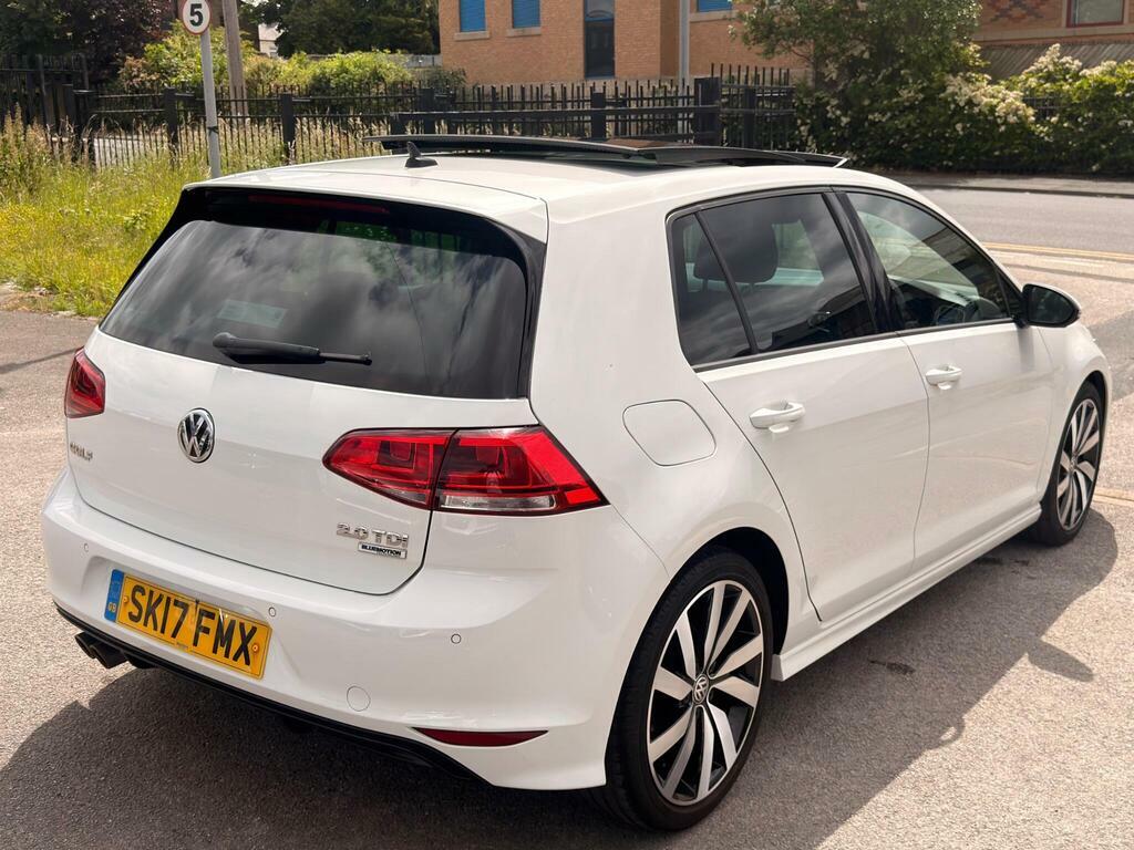 Volkswagen Golf Gt Tdi Bluemotion Technology White #7