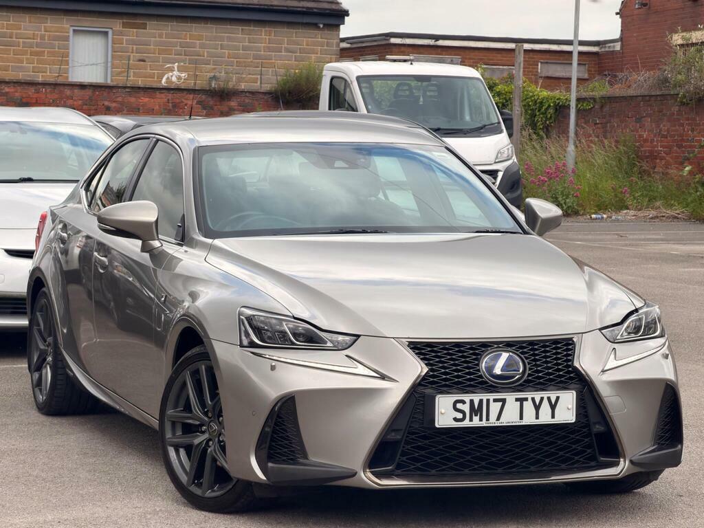 Lexus IS 2.5 300H F Sport E-cvt Euro 6 S S Silver