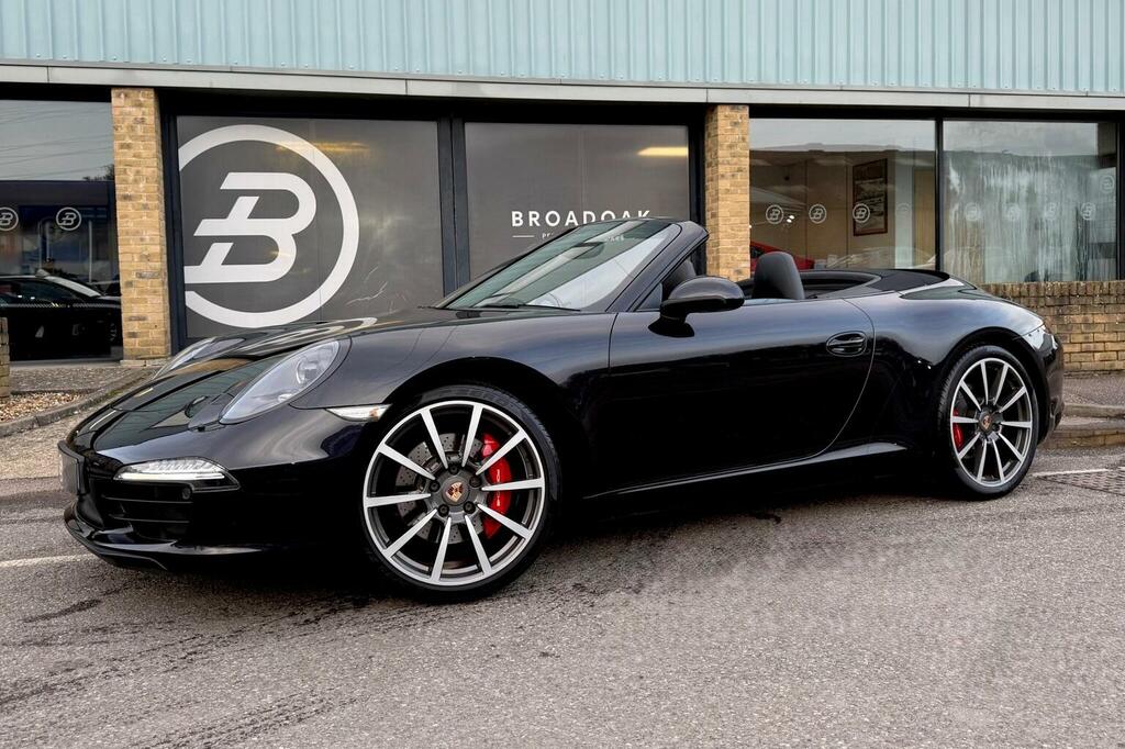 Porsche 911 Convertible 3.8 991 Carrera S Pdk Euro 5 Ss Black