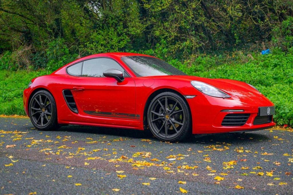 Porsche 718 Cayman 2.0T T Euro 6 Ss Red #4