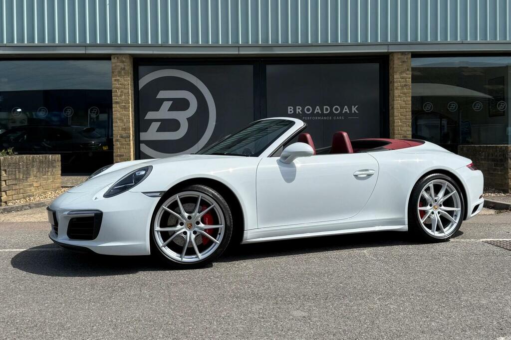 Porsche 911 Convertible 3.0T 991 Carrera 4S Pdk 4Wd Euro 6 S White