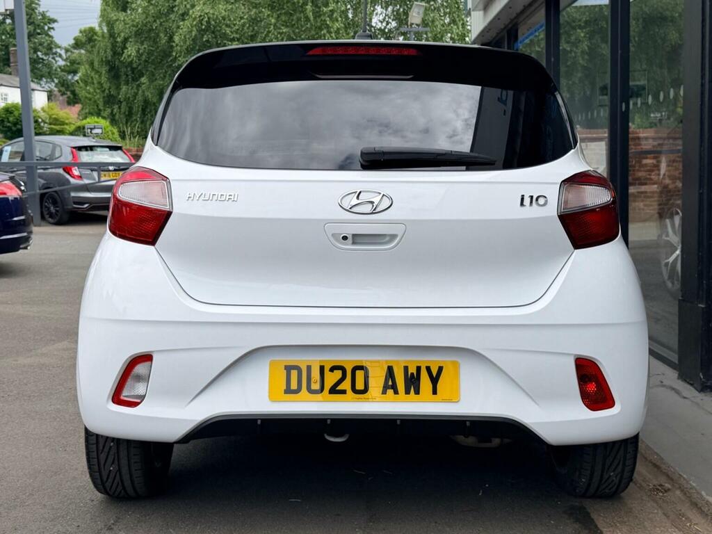 Hyundai I10 Hatchback 1.0 Premium Euro 6 Ss 202020 DU20AWY White #4