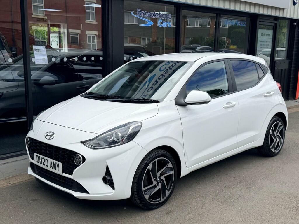 Hyundai I10 Hatchback 1.0 Premium Euro 6 Ss 202020 DU20AWY White #2
