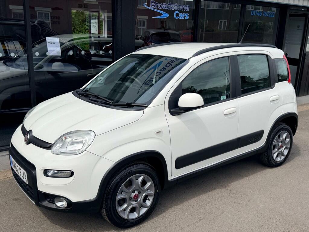 Fiat Panda Hatchback 0.9 Twinair 4X4 Euro 6 Ss 20126 White #2