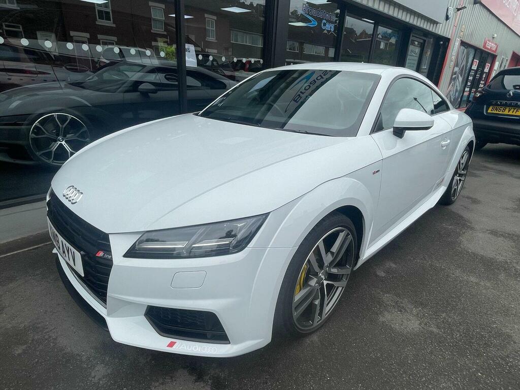 Audi TT 2.0 Tfsi S Line S Tronic Quattro Euro 6 Ss White #6