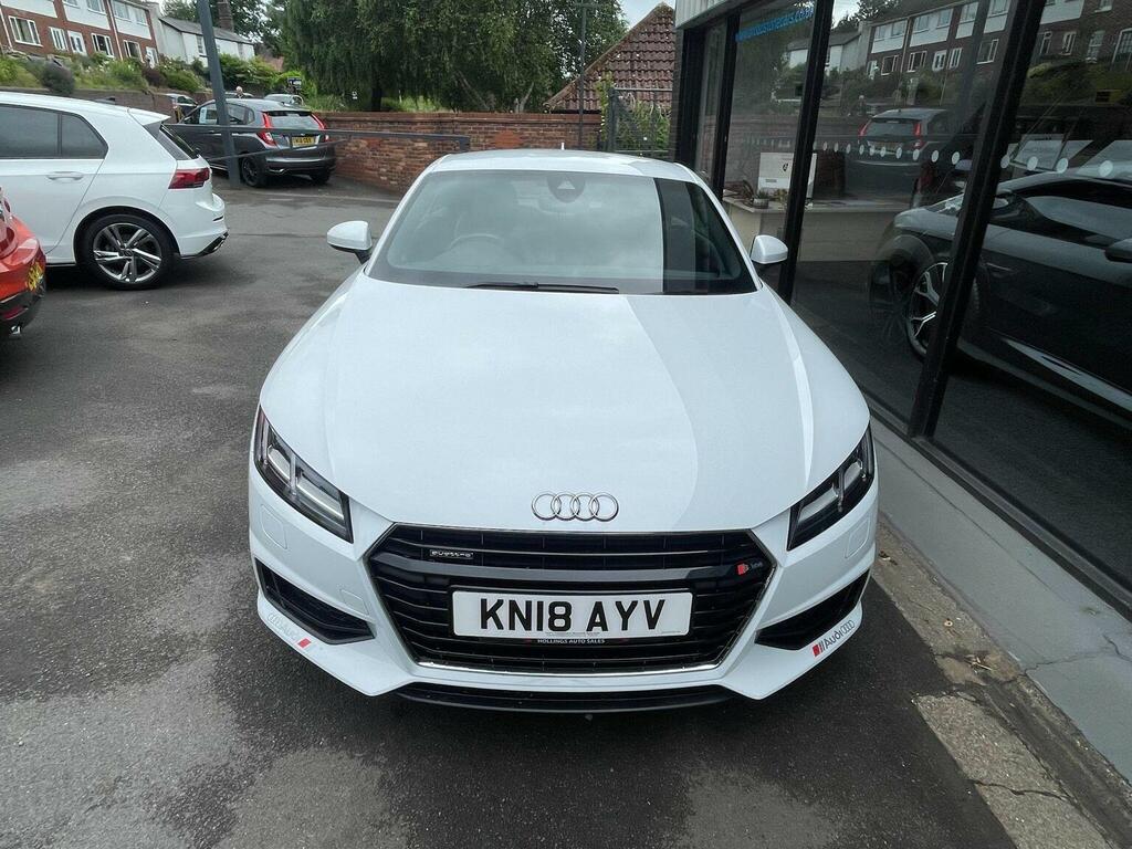Audi TT 2.0 Tfsi S Line S Tronic Quattro Euro 6 Ss White #3