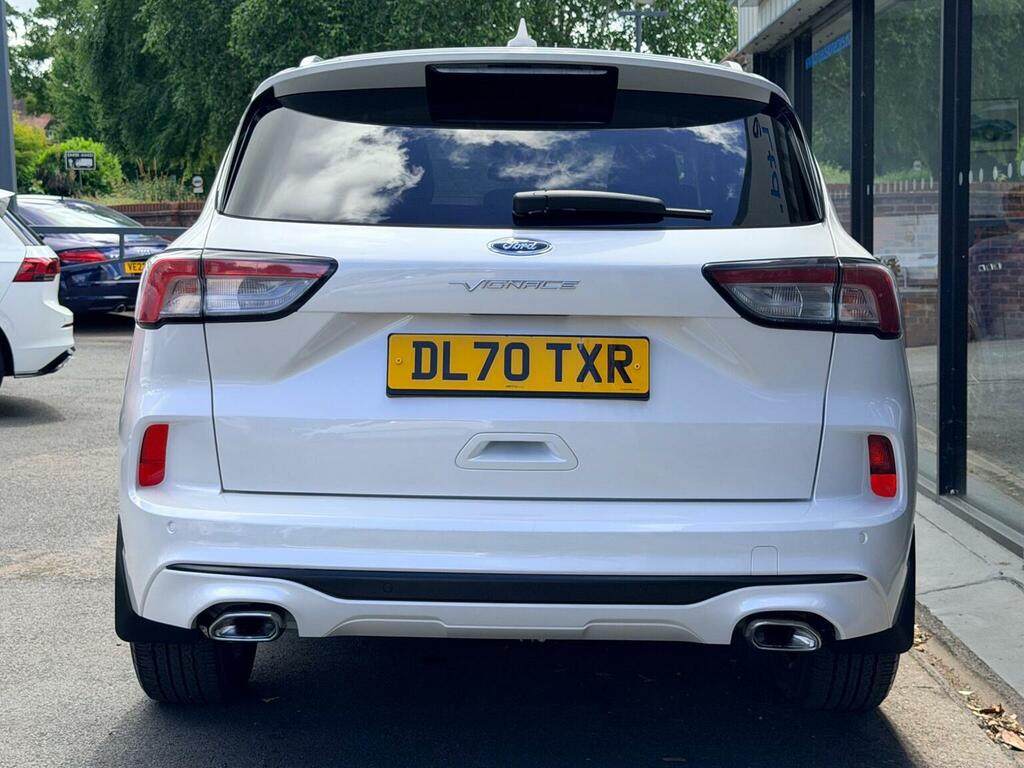 Ford Kuga Suv 2.0 Ecoblue Vignale Awd Euro 6 Ss DL70TXR White #4