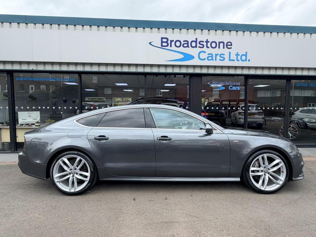 Audi A7 3.0 Tdi V6 Black Edition Sportback S Tronic Quattr Grey #5