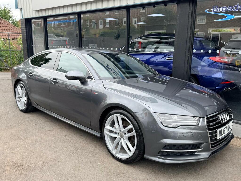 Audi A7 3.0 Tdi V6 Black Edition Sportback S Tronic Quattr Grey