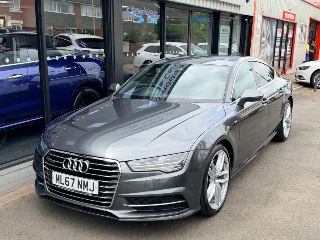 Audi A7 3.0 Tdi V6 Black Edition Sportback S Tronic Quattr Grey #2