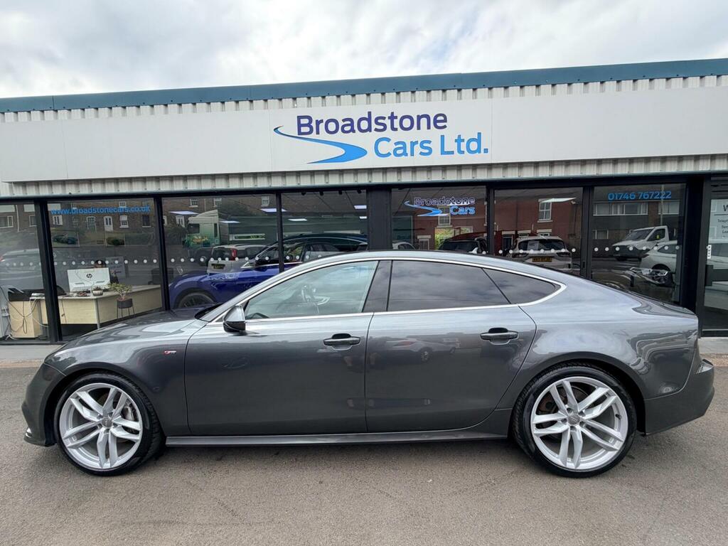 Audi A7 3.0 Tdi V6 Black Edition Sportback S Tronic Quattr Grey #6