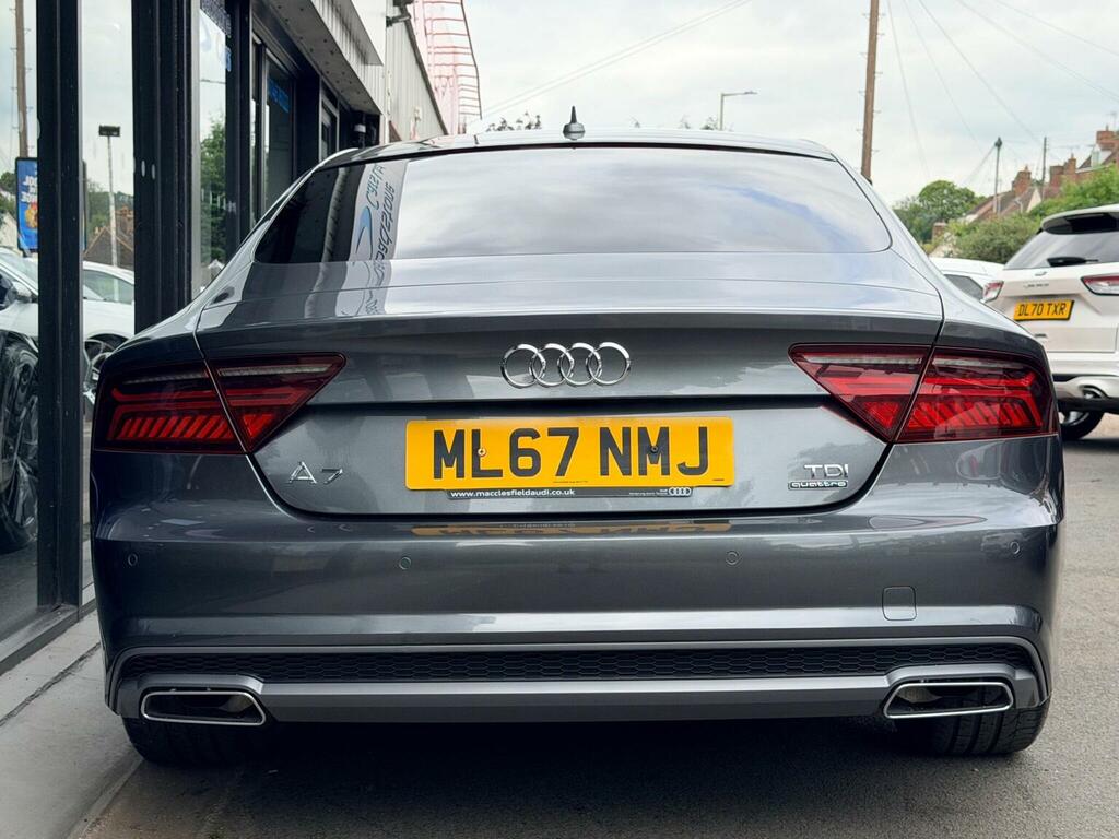 Audi A7 3.0 Tdi V6 Black Edition Sportback S Tronic Quattr Grey #4