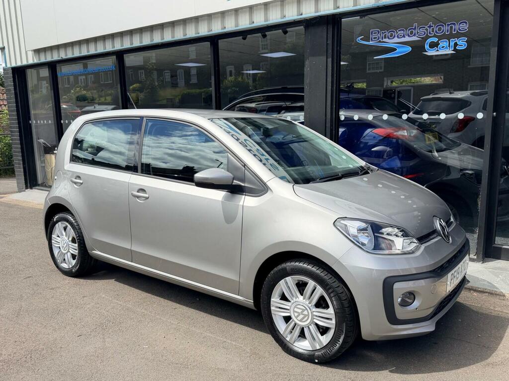 Volkswagen Up Hatchback 1.0 High Up Euro 6 Ss 201919 Silver