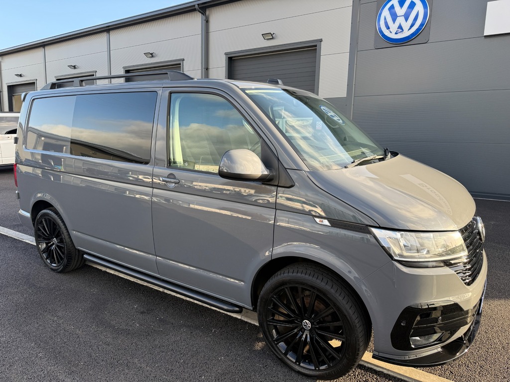 Volkswagen Transporter 2.0 Tdi 150 6 Speed 6 Seat Kombi Highline Dies BD70JTV Grey #2