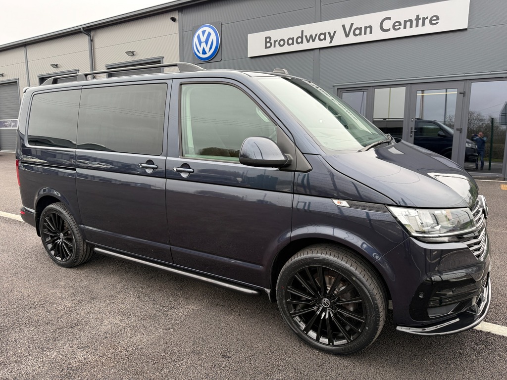 Volkswagen Transporter Shuttle 2.0 Tdi Se 150 7 Speed Dsg Swb In Starlight B Blue #2