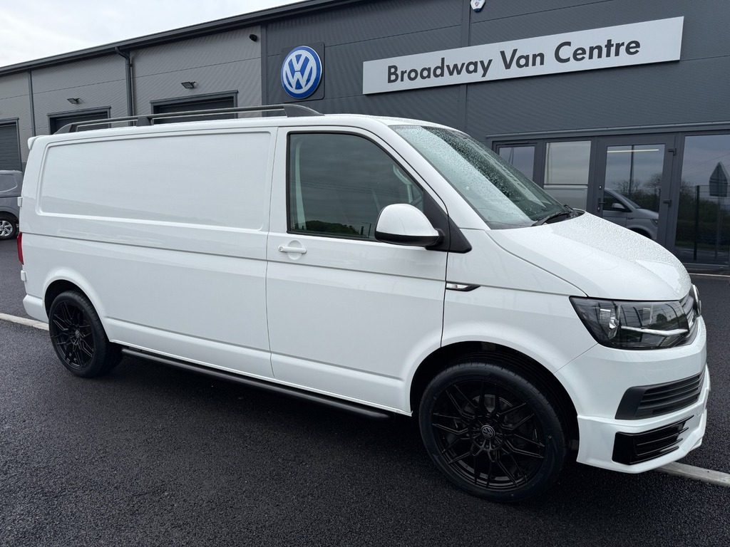 Volkswagen Transporter 2.0 Tdi T6 Trendline Panel Van L FN69LHH White #2