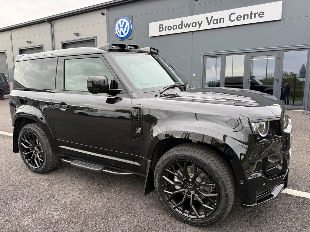 Land Rover Defender 90 D250 Hardtop S 3.0 Mhev In Santorini Black With Fr Black #2