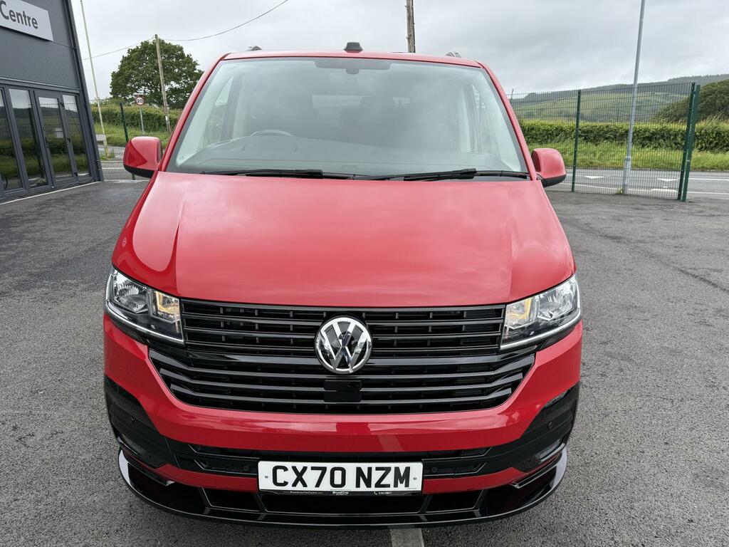 Volkswagen Transporter Shuttle 2.0 Tdi Se 150 7 Speed Dsg Swb In Red #5