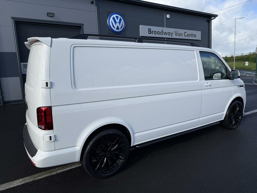 Volkswagen Transporter 2.0 Tdi 150 6 Speed Highline Panel Van KO23OFW White #6